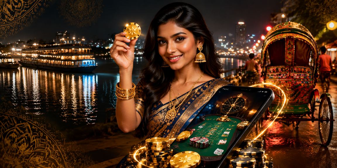 ঢাকার ক্যাসিনো বিনোদন রিকশা দৃশ্য
